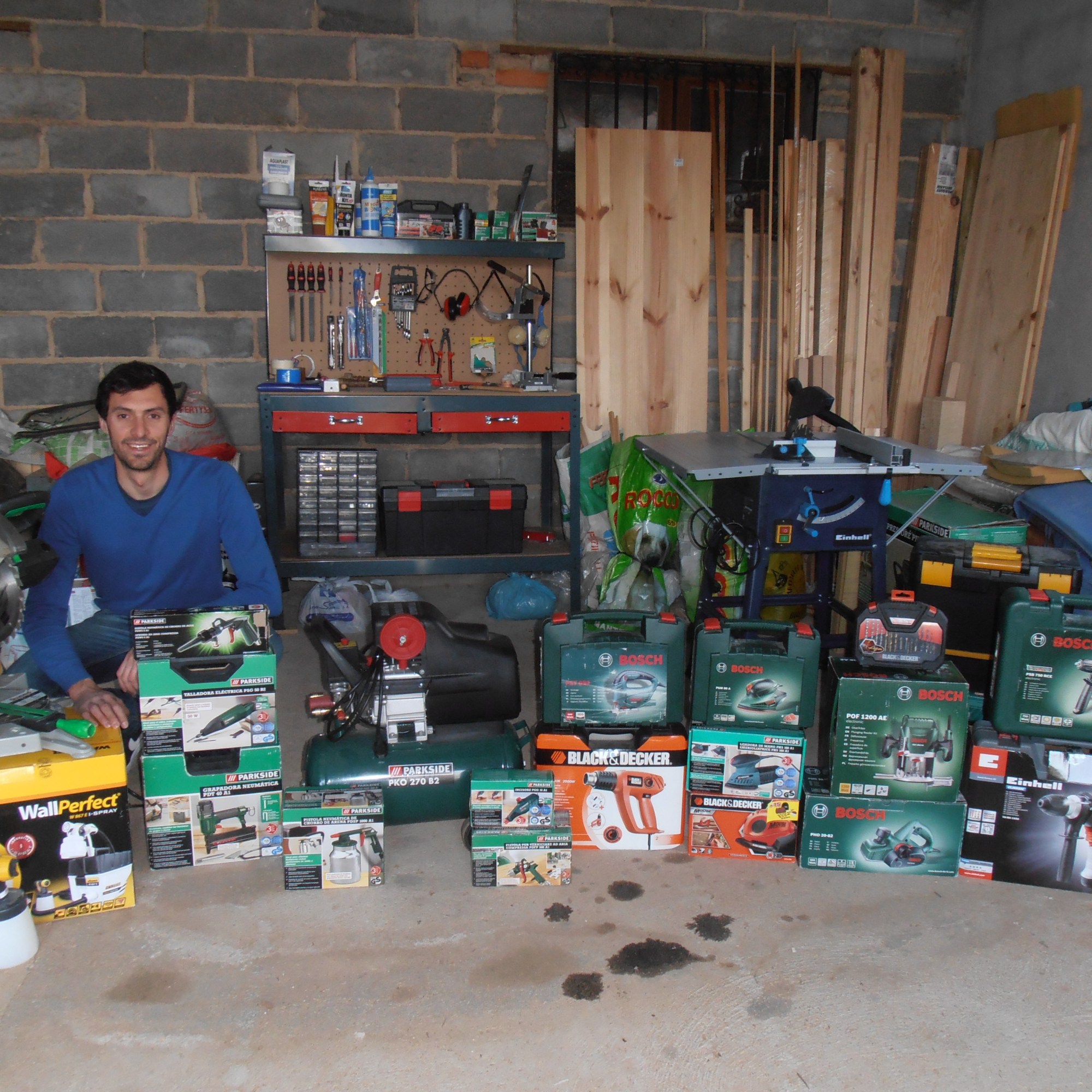 Maquinaria y lugar de trabajo